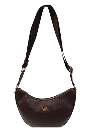 BORSA A SPALLA E TRACOLLA DONNA VERDE 16-0008285 MARRONE