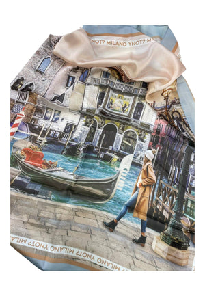 FOULARD DONNA YNOT QUADRATO FLD-090F6 VENICE