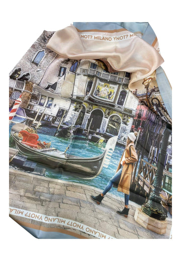 FOULARD DONNA YNOT QUADRATO FLD-090F6 VENICE