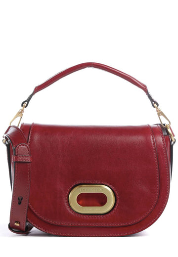 BORSA CROSSBODY A MANO E TRACOLLA THE BRIDGE ILARIA 04561501 2E ROSSO SCURO