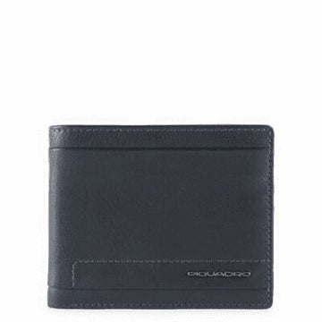 PIQUADRO SMALL WALLET WITH COINS PU4823S111R BLUE