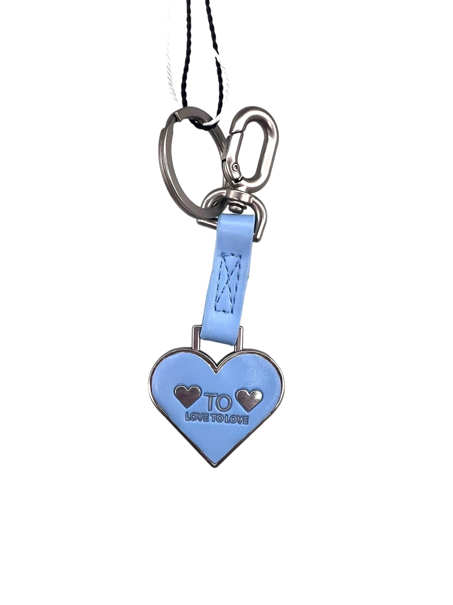 PORTACHIAVI CHARM LOVE TO LOVE GAI MATTIOLO LO512 AZZURRO