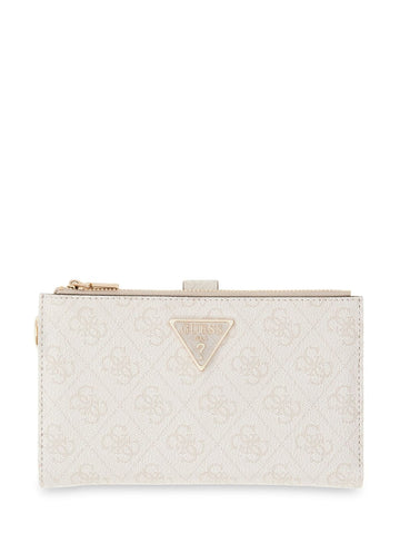 PORTAFOGLIO LUNGO DONNA GUESS LAUREL II SLG SG7459157 BONE LOGO