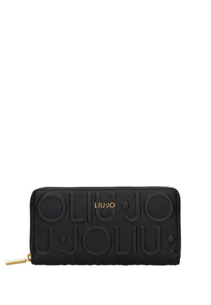 PORTAFOGLIO DONNA ZIP AROUND LIU-JO CALIWEN AF6170_E1139 22222 NERO