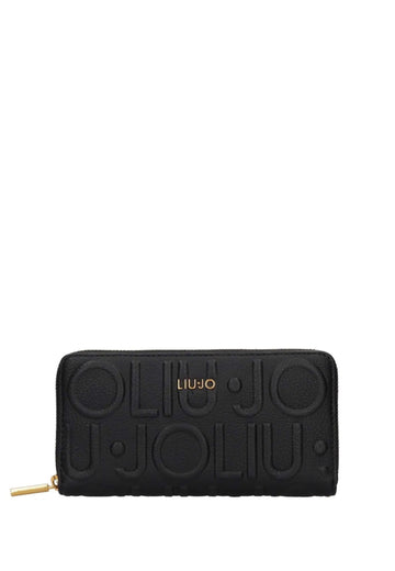 PORTAFOGLIO DONNA ZIP AROUND LIU-JO CALIWEN AF6170_E1139 22222 NERO