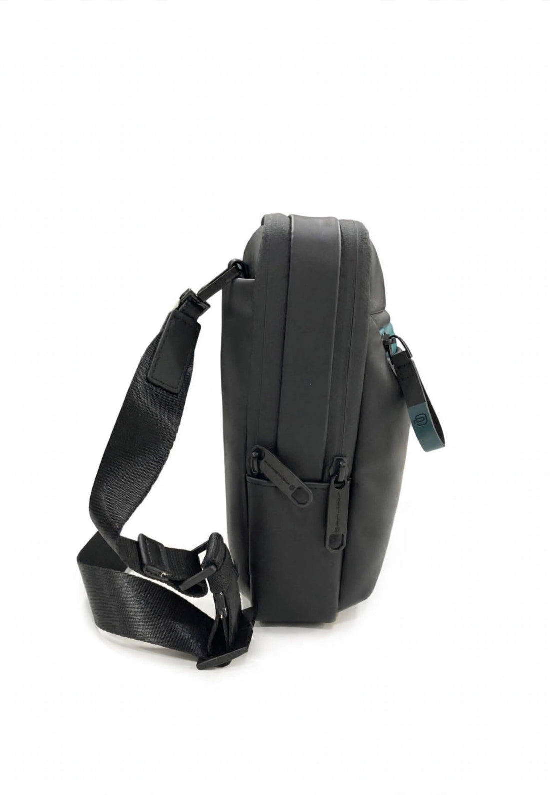 BORSELLO TRASVERSALE UOMO PIQUADRO PICCOLO GOMMATO IMPERMEABILE CA6811C2OW NERO