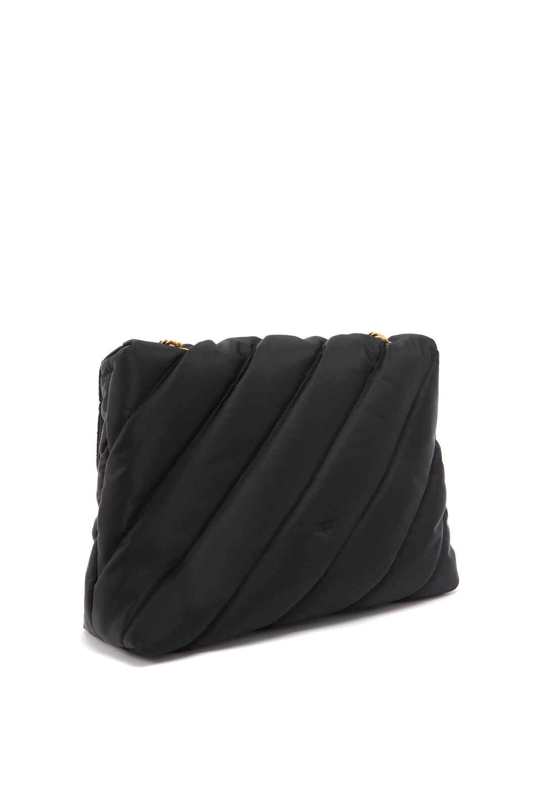 BORSA PINKO LOVE EXTRA PUFF MAXI NYLON RECYCLED 103347 A358 Z99Q NERO