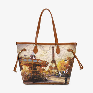 YNOT YES-319F5 FUNNY PARIS SHOPPING BAG