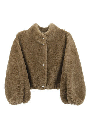 PELLICCIA ECO TEDDY DONNA YNOT TED-008F1 BISQUIT