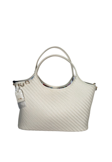 BORSA A SPALLA DONNA V°73 ZELDA 73BS90601 OFF WHITE