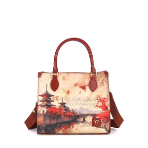 BORSA A MANO E TRACOLLA DONNA YNOT YES-725F7 FUJIAMA