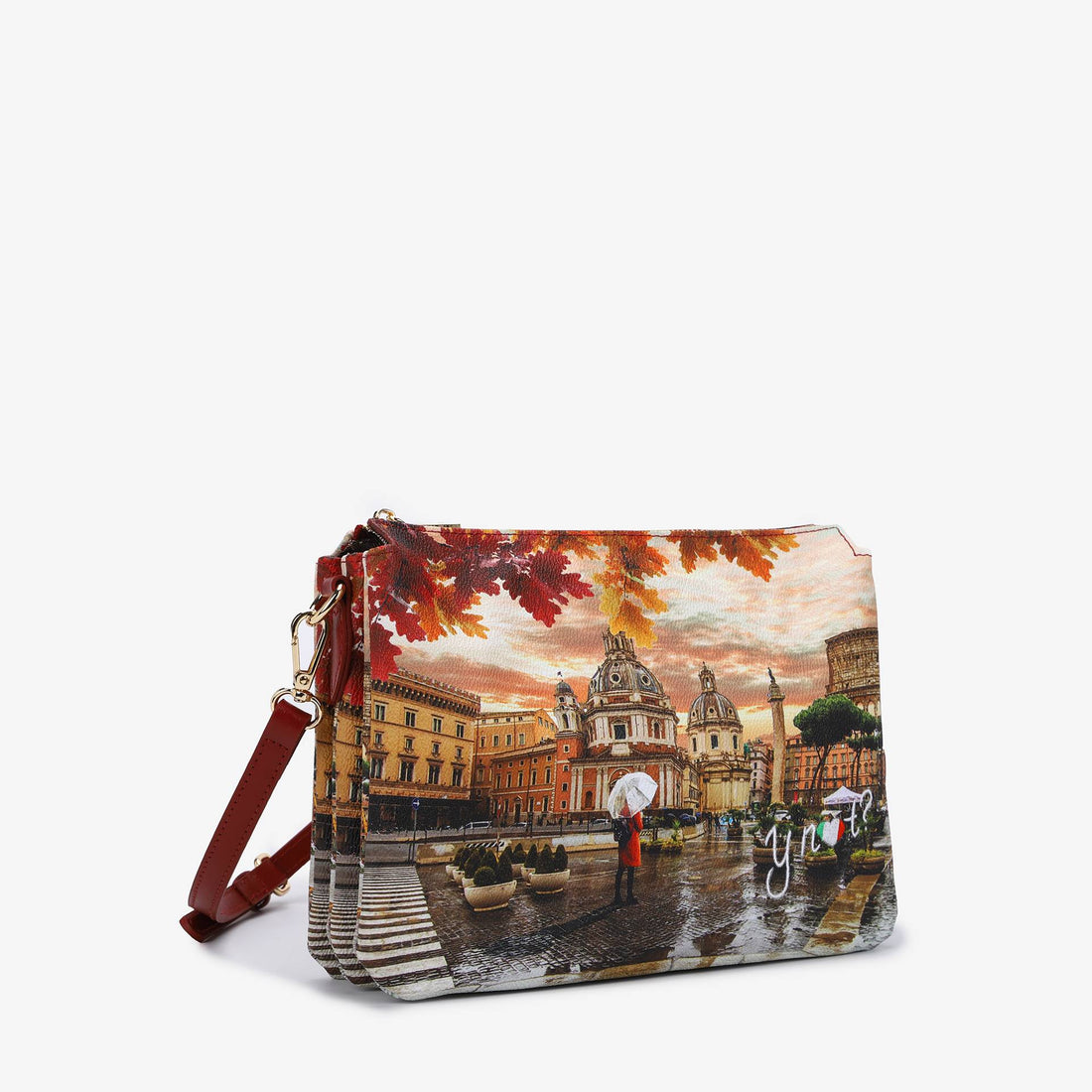 BAG-POCHETTONE YNOT YES-399F5 ROME RAINING