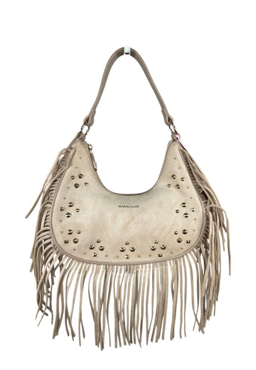 BORSA A SPALLA HOBO DONNA MARIACELINE MC6711-1 BEIGE