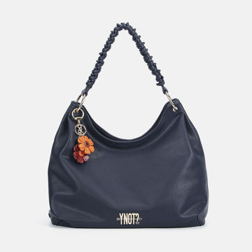 BORSA A SPALLA DONNA YNOT ZAN-003S6 DEEP BLUE