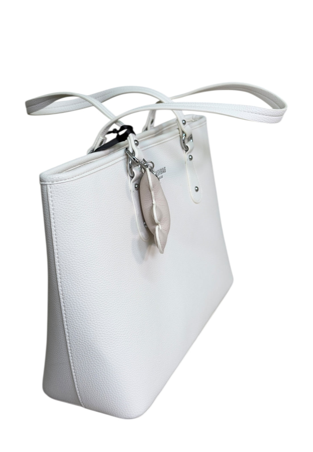 BORSA A SPALLA PASHBAG JANINE 17311 BIANCO