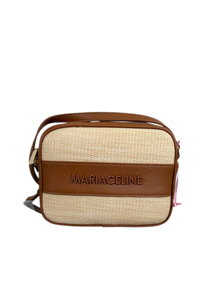 BORSA CAMERA BAG TRACOLLINA MARIACELINE MC6709-3 NATURAL