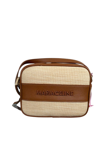 BORSA CAMERA BAG TRACOLLINA MARIACELINE MC6709-3 NATURAL