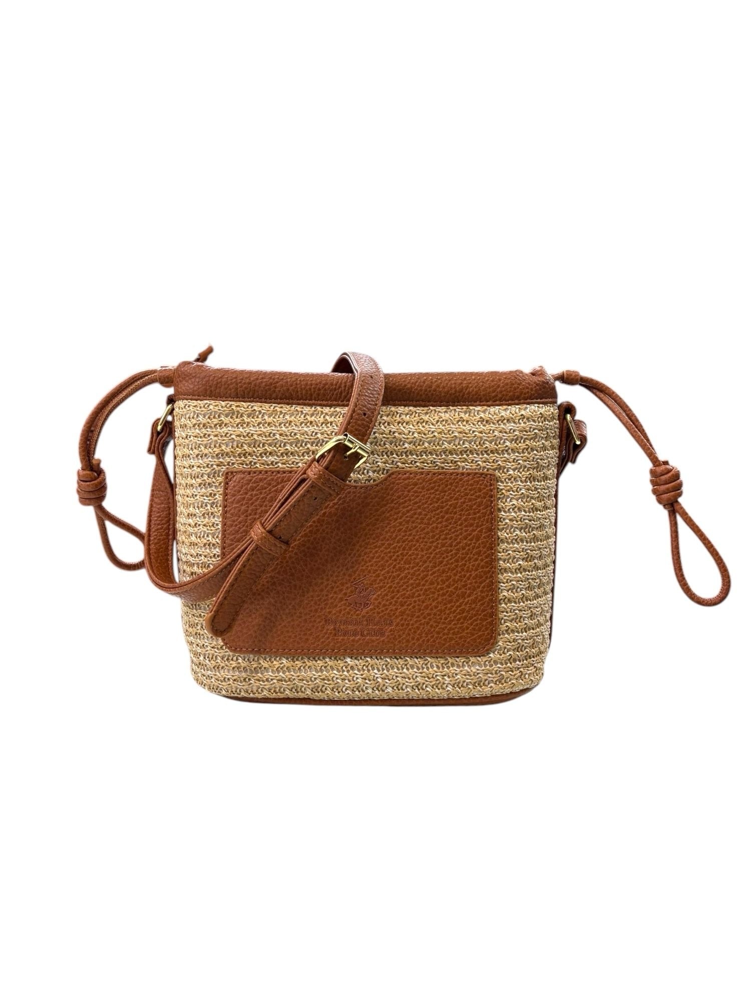 BORSA SECCHIELLO BEVERLY HILLS POLO CLUB BH-4152 CUOIO