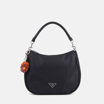 BORSA A SPALLA MEDIA YNOT FEE-001S6 BLACK