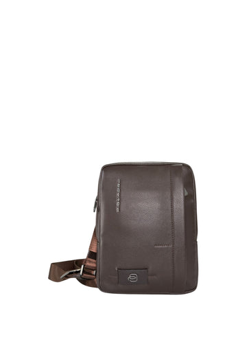 BORSELLO TRASVERSALE UOMO PELLE PICCOLO PIQUADRO CA3084W137 TESTA DI MORO