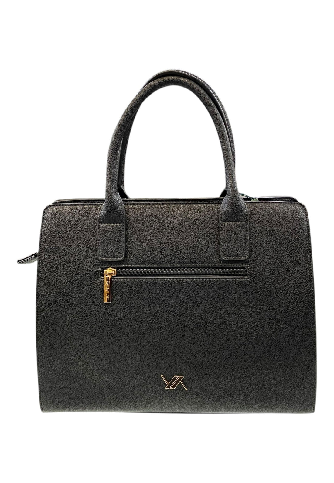 BORSA A MANO DONNA VERDE 16-0008179 ANIMALIER NERO