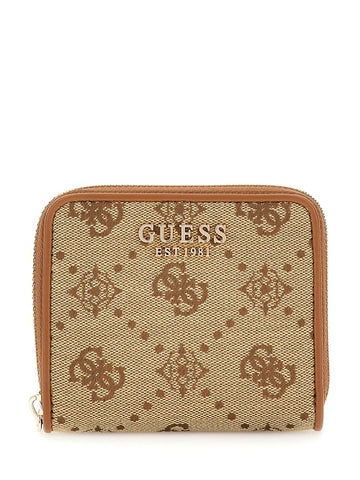 PORTAFOGLIO GUESS DONNA PICCOLO NEDA JP9654137 LATTE LOGO