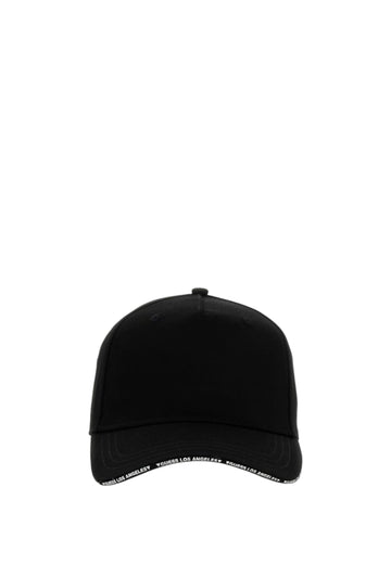 CAPPELLO BERRETTO CON VISIERA UOMO GUESS AM9402COT01 BLACK