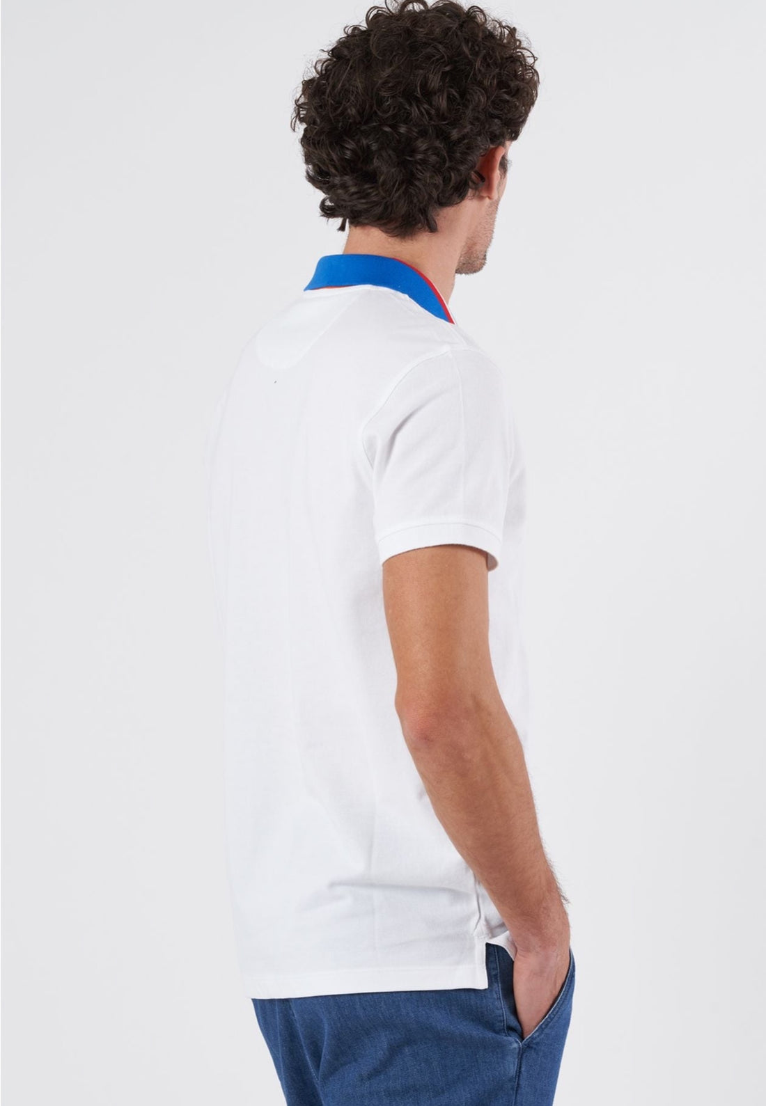 MAGLIA POLO UOMO MARINA MILITARE MYL0038 BIANCO