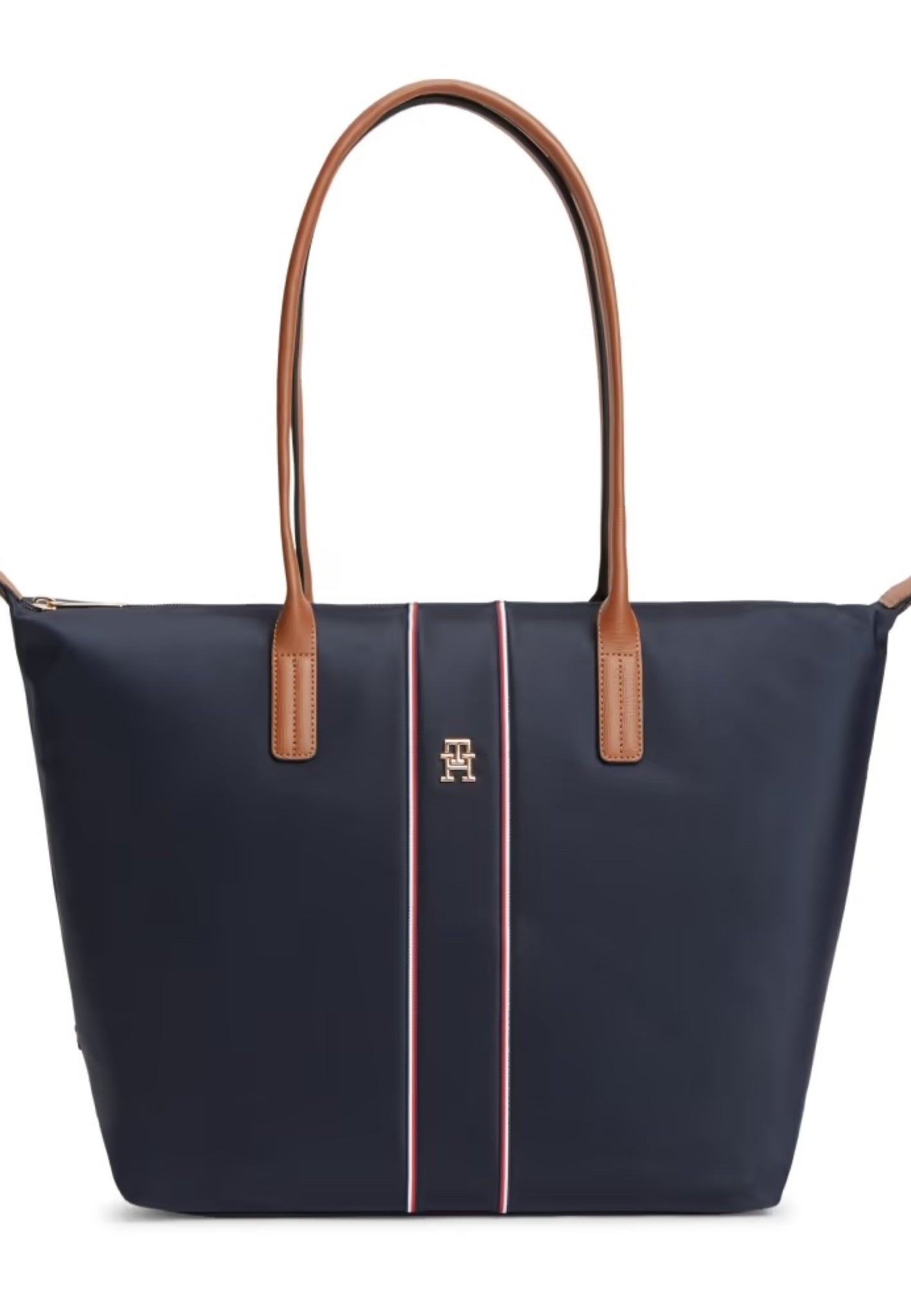 BORSA A SPALLA DONNA TOMMY HILFIGER NYLON AW0AW17706 0GY BLU
