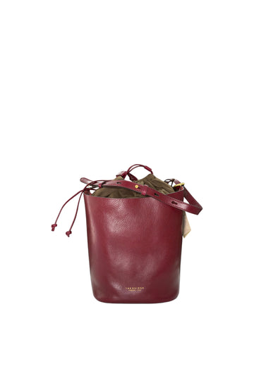 BORSA A SPALLA SECCHIELLO DONNA THE BRIDGE LUCE SOFT 042336D3 01A VINACCIA