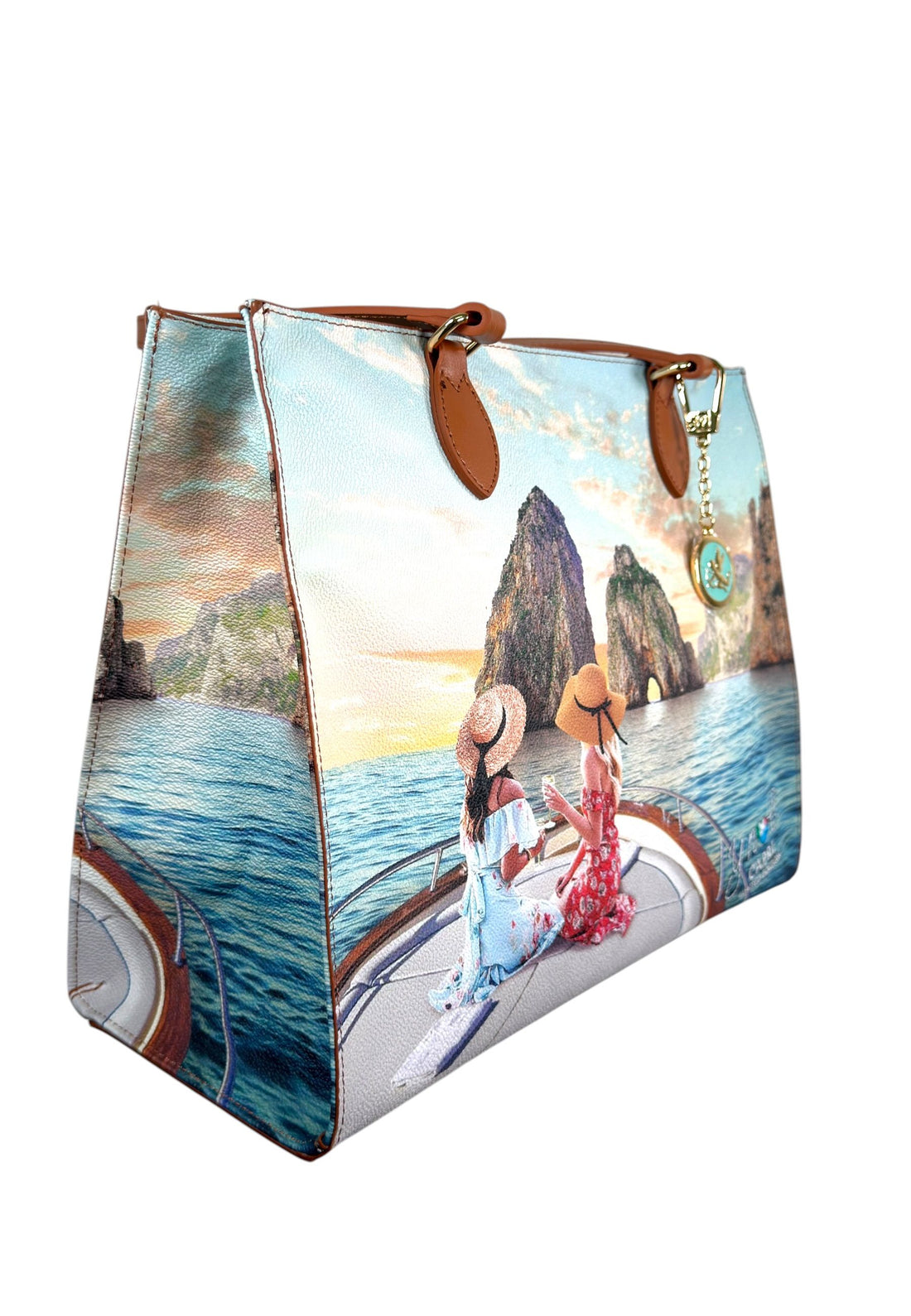 BORSA YNOT SHOPPER YES-602S6 NAPOLI LIMITED EDITION