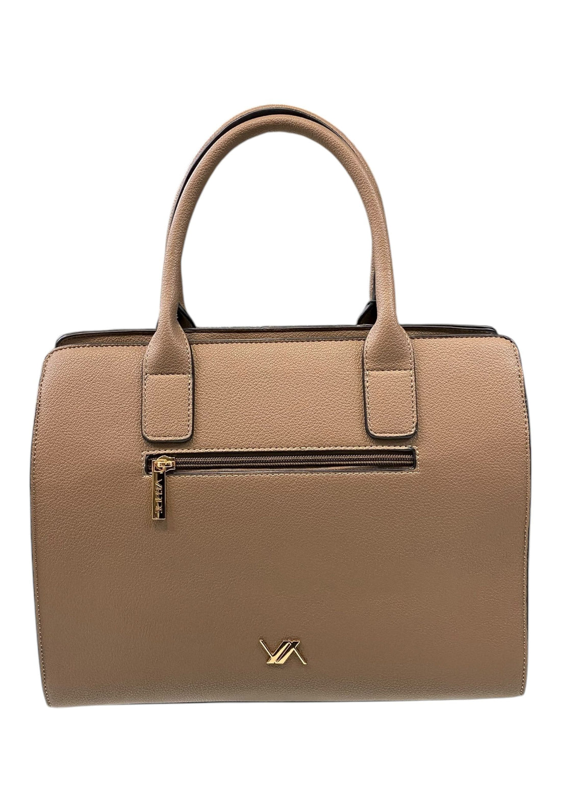 BORSA A MANO DONNA VERDE 16-0008179 ANIMALIER TAUPE TORTORA