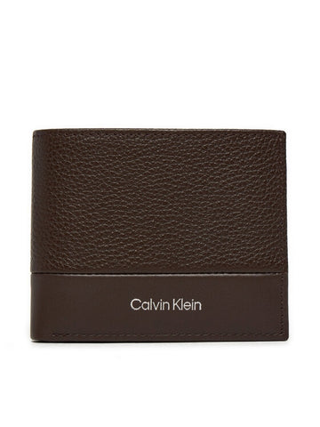 PORTAFOGLIO UOMO CALVIN KLEIN PICCOLO CON MONETE K50K512269 BAH MARRONE