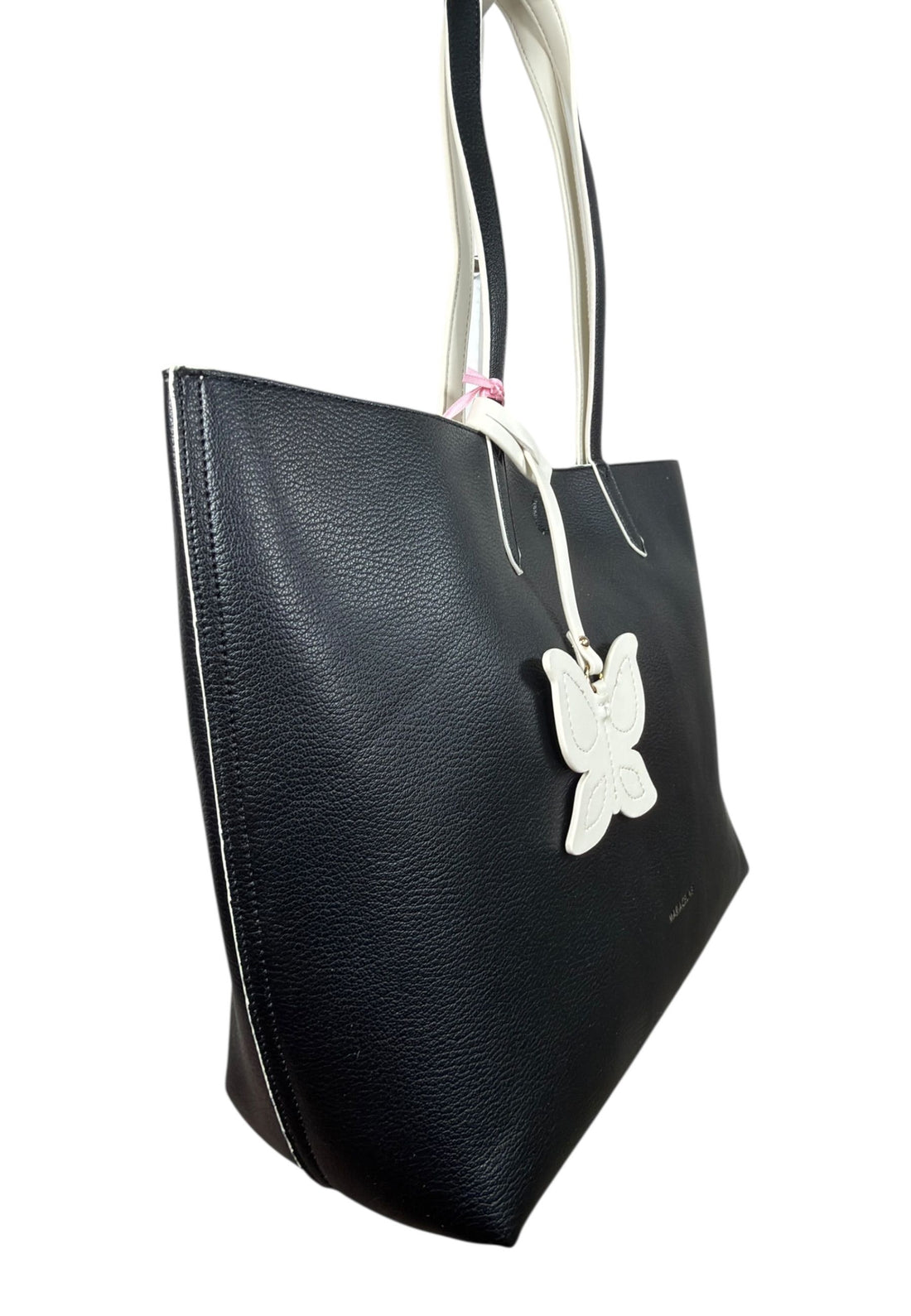 BORSA A SPALLA DONNA MARIACELINE MC6602-1 BLACK-WHITE