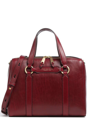 BORSA A MANO E TRACOLLA THE BRIDGE LAURA 04182601 01A ROSSO VINO