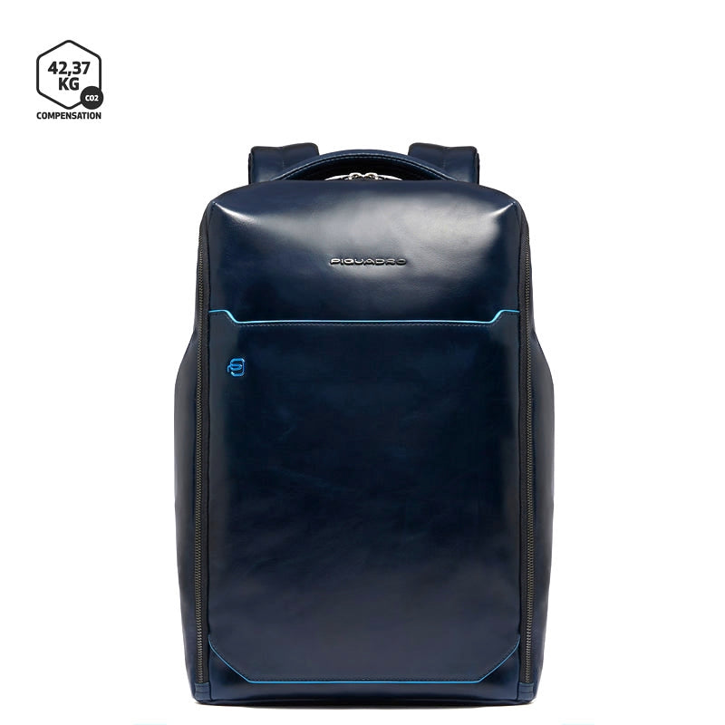 PIQUADRO BLUE SQUARE LARGE MEN'S BACKPACK CA6591B2 BLU2