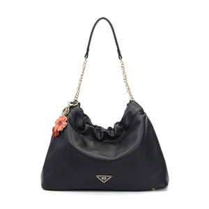 BORSA A SPALLA DONNA YNOT AST-001F7 BLACK