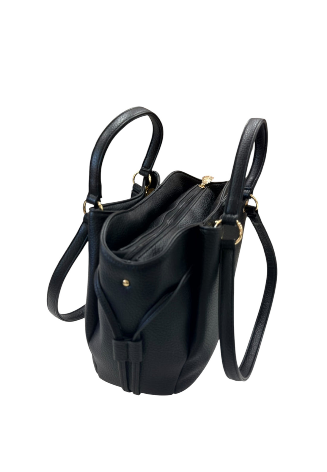 BORSA A MANO-SPALLA-TRACOLLA DONNA BEVERLY HILLS POLO CLUB BH-4402 NERO