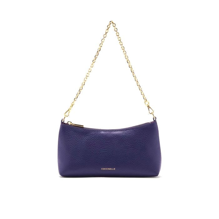 COCCINELLE MINI AURA SHOULDER BAG E5QH0550101 ROYAL BLUE 