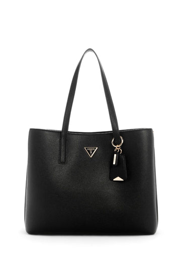 BORSA A SPALLA DONNA GUESS MERIDIAN II BG697423 BLACK