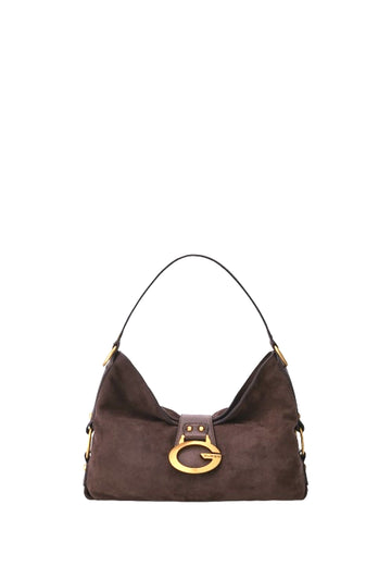 BORSA A SPALLA DONNA GUESS CAMDEN SG930818 TAN