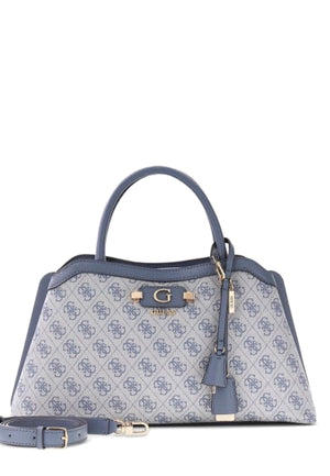 BORSA A MANO E TRACOLLA  DONNA GUESS LINDSEY SG974906 SLATE LOGO