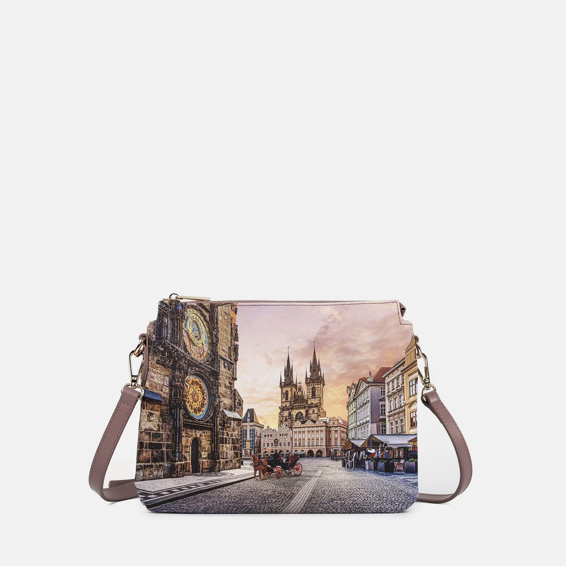 BORSA-POCHETTE - TRACOLLA YNOT YES-630F6 ASTRO CLOCK