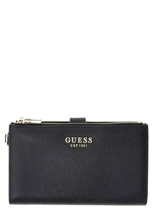 PORTAFOGLIO LUNGO DONNA GUESS AMORETTE BG7898157 BLACK