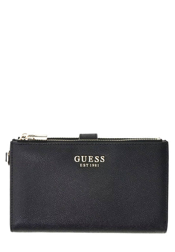 PORTAFOGLIO LUNGO DONNA GUESS AMORETTE BG7898157 BLACK