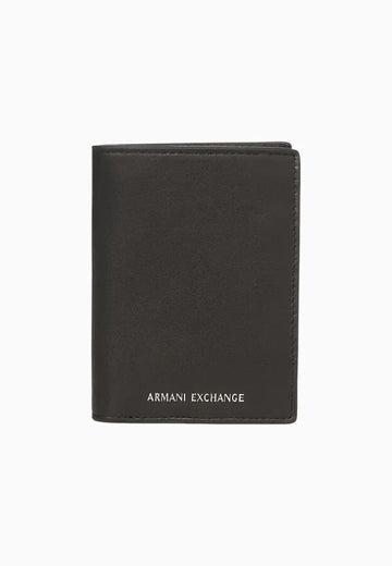 PORTAFOGLIO UOMO ARMANI EXCHANGE DOCUMENTI VERTICALI XM002215 AF22541 UC001 BLACK