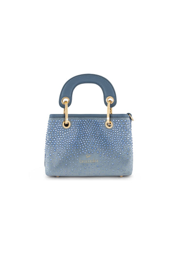 BORSA A MANO E TRACOLLA MINI BRACCIALINI BETH STRASS B19242 POLVERE