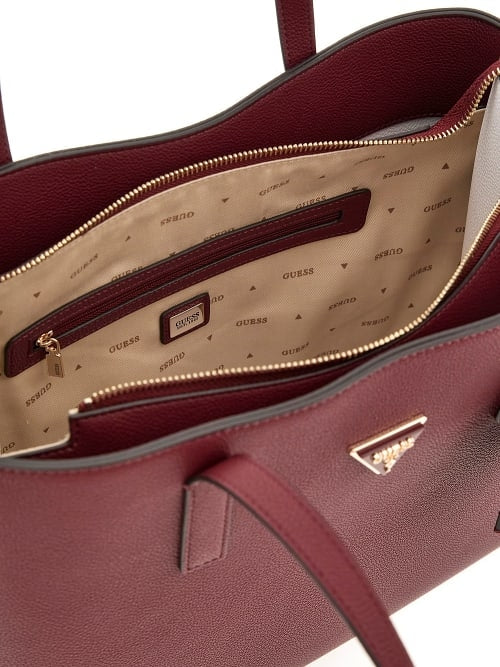 GUESS MERIDIAN BAG BG877823 BURGUNDY