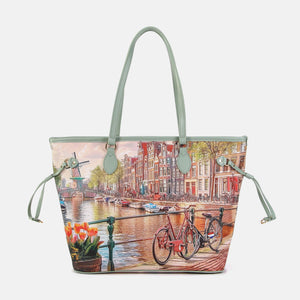 BORSA DONNA SHOPPING GRANDE YNOT YES-319S6 AMSTERDAM WINDMILL