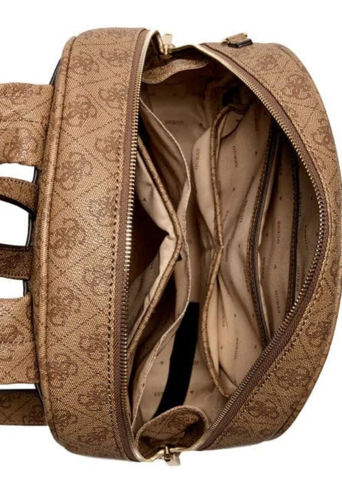 ZAINO DONNA GRANDE GUESS POWER PLAY II SL712435 LATTE LOGO